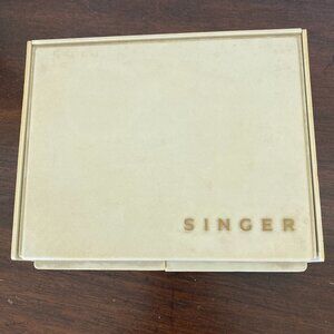 Vintage Singer Sewing machine replacement parts & box